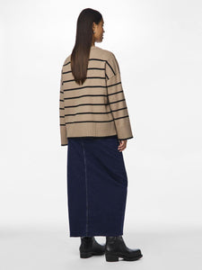 Pcmathilde Stripe Knit