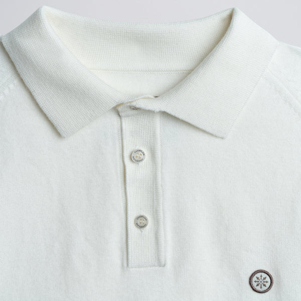 Long Sleeve Knit Polo