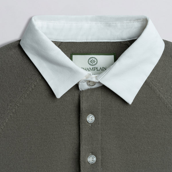 Long Sleeve Knit Rugby