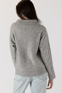Fleck 3/4 Ribbed sweater