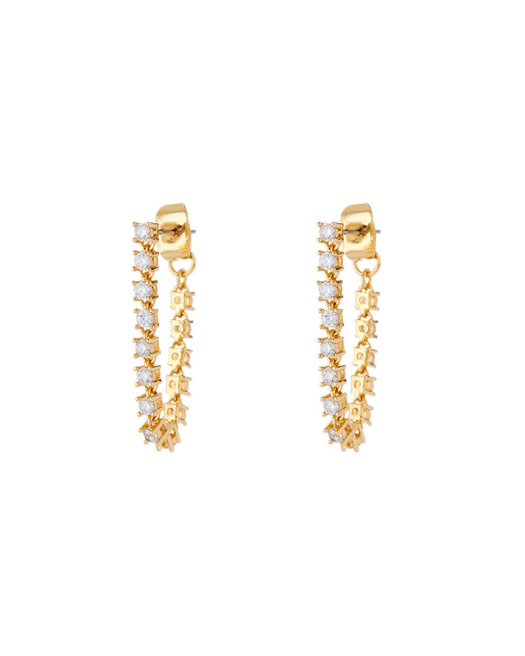 Ballier Chain Studs- Gold