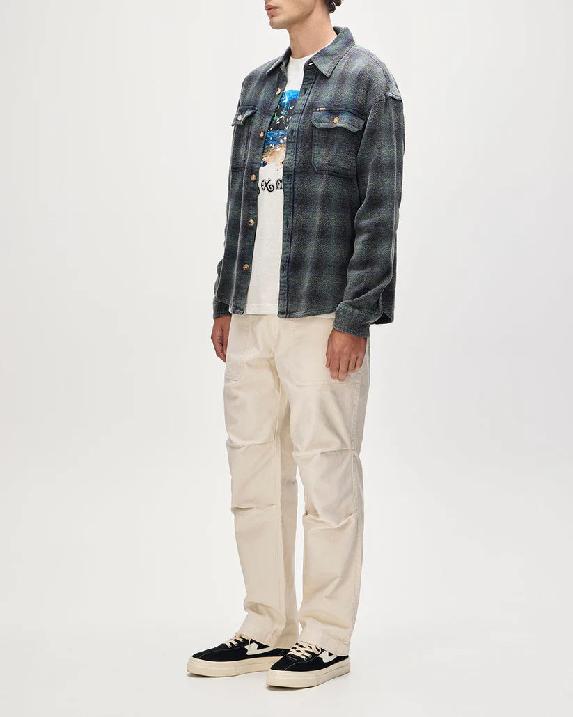 Too Busy to Work Check Shirt