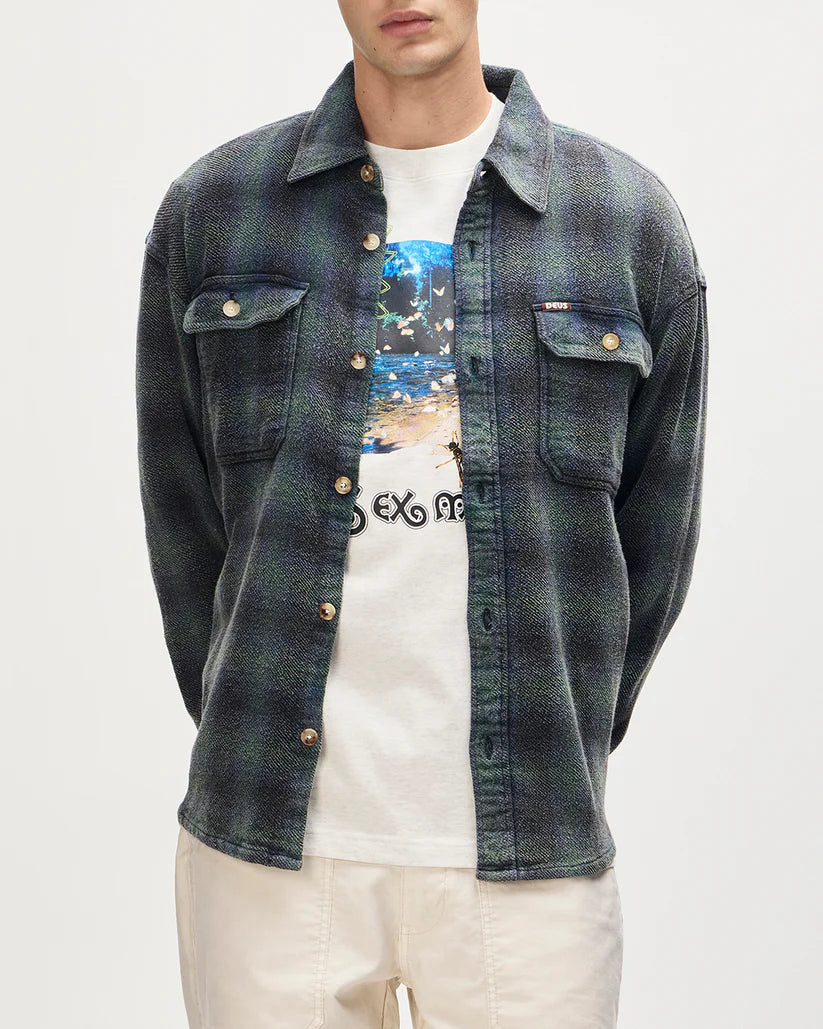 Too Busy to Work Check Shirt