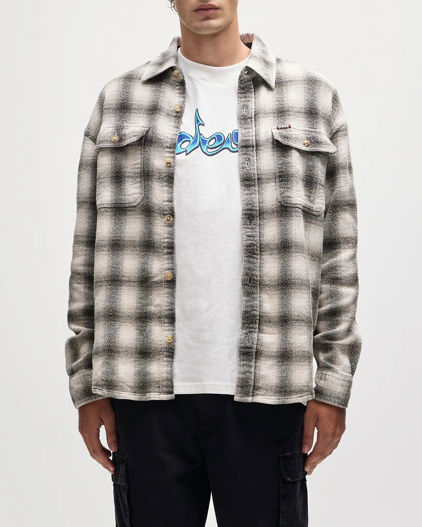 Too Busy to Work Check Shirt