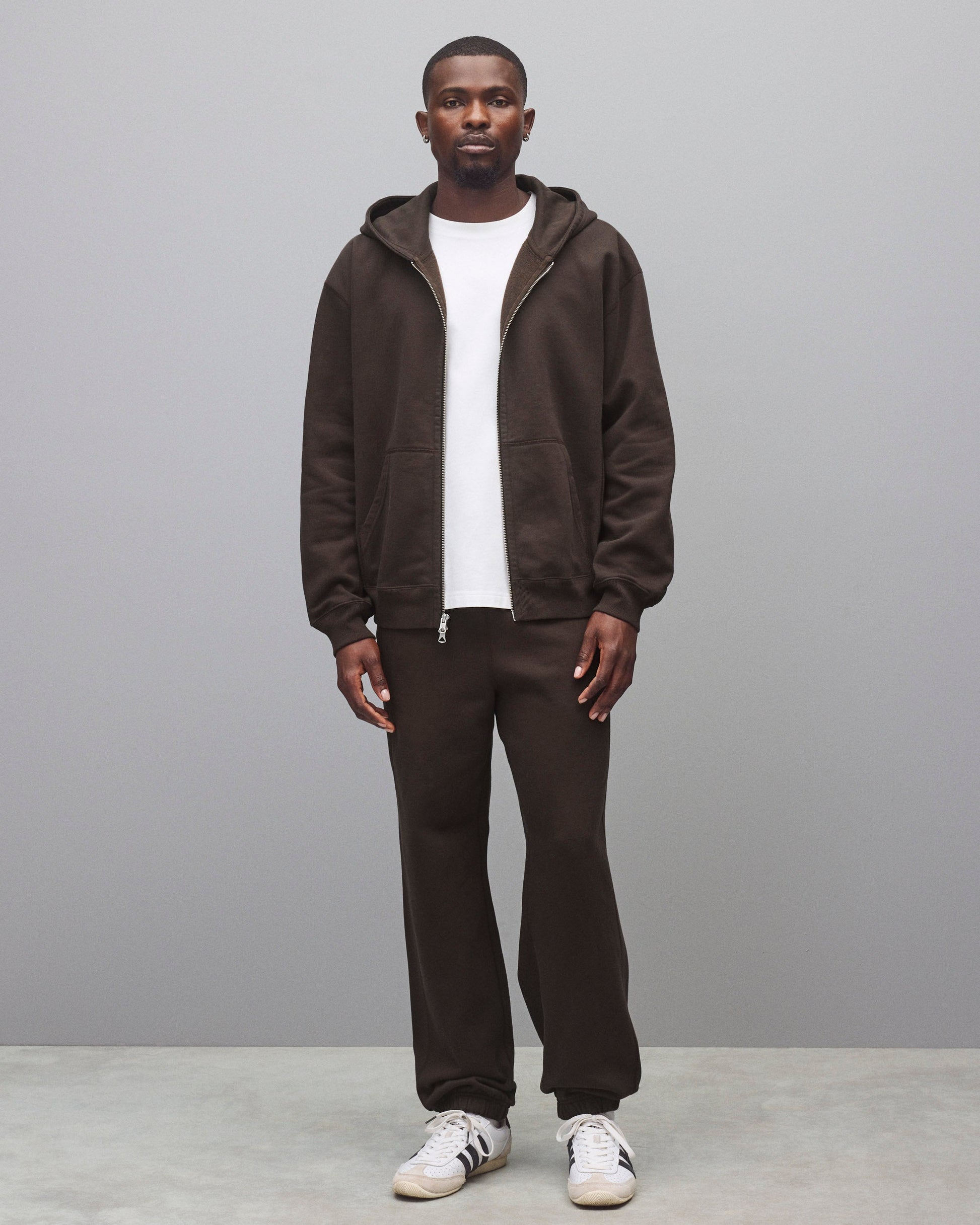 Brushed Fleece 97 Relaxed Zip Hoodie