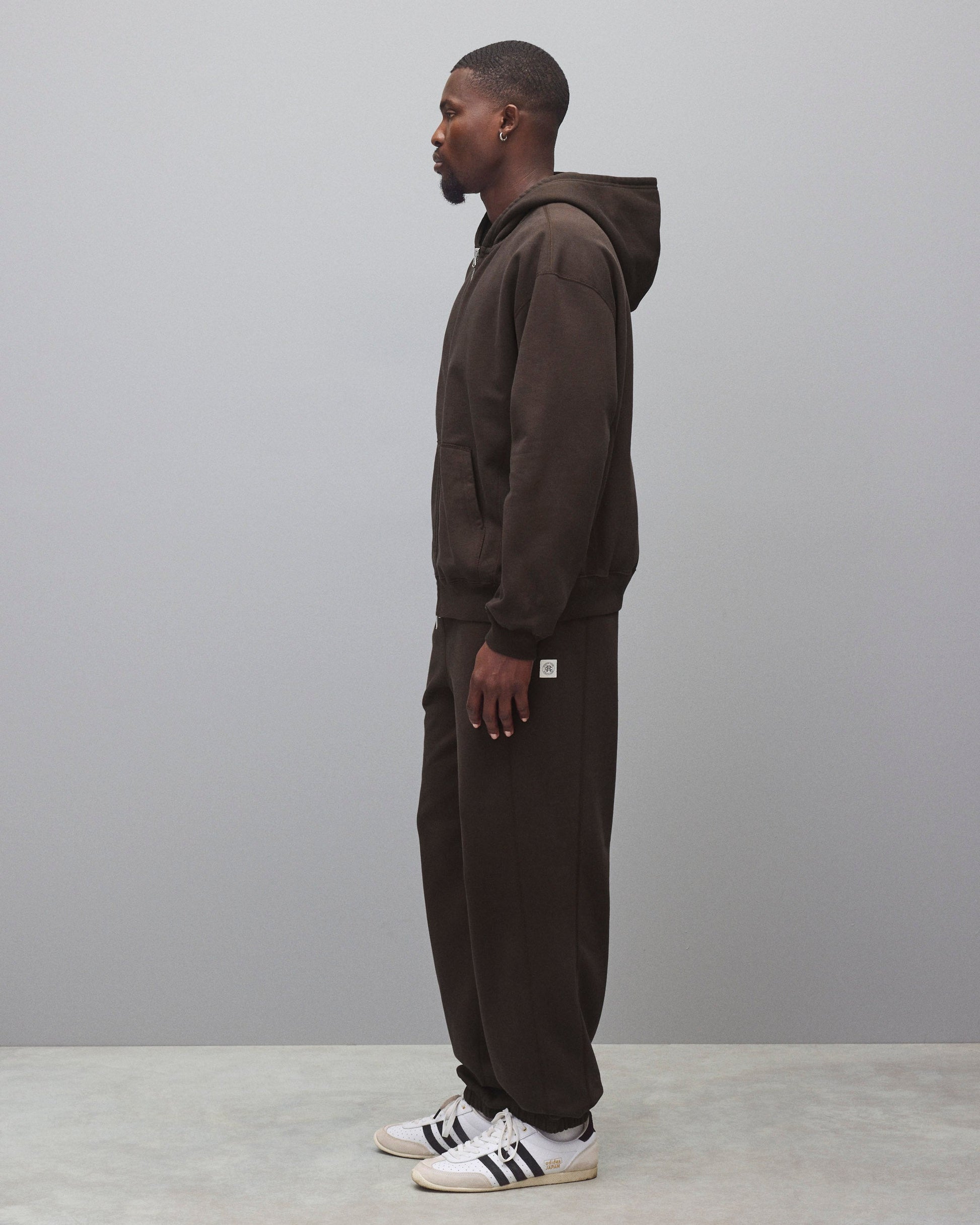 Brushed Fleece 97 Relaxed Zip Hoodie