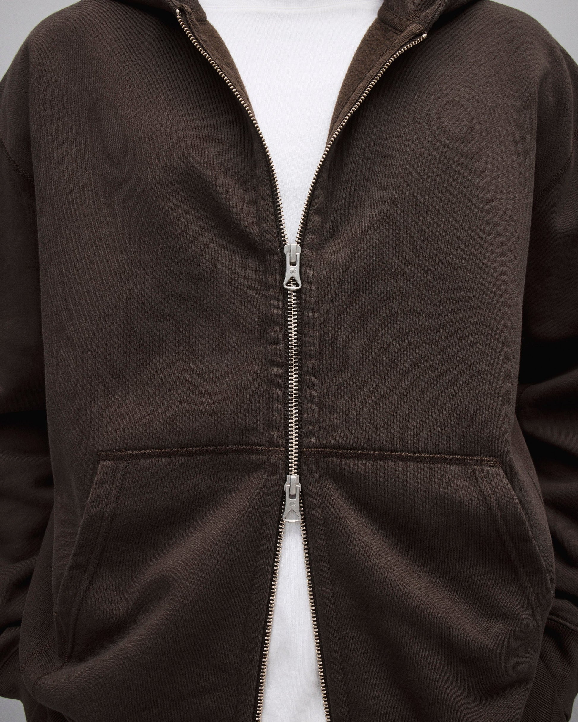 Brushed Fleece 97 Relaxed Zip Hoodie