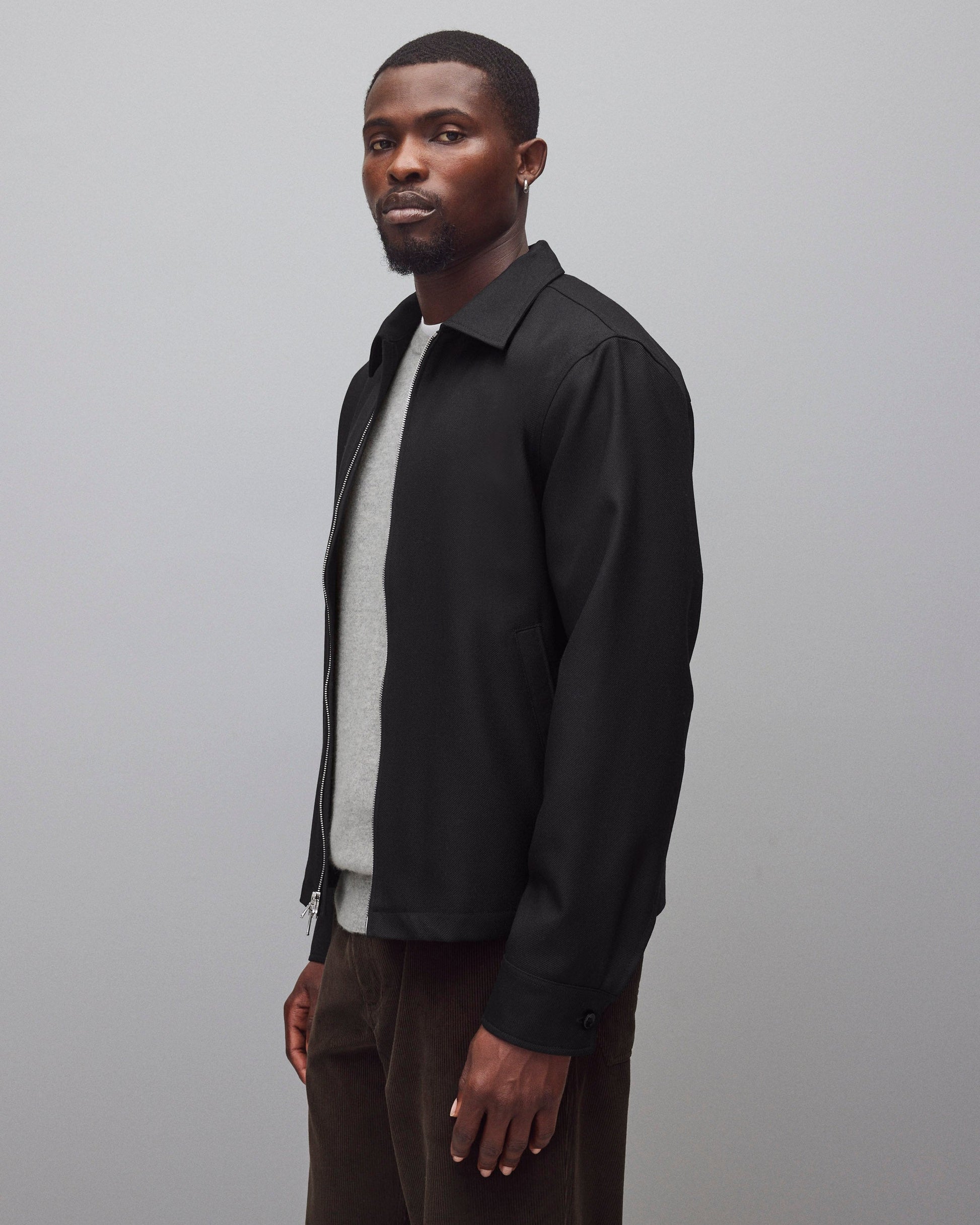wool twill venue jacket