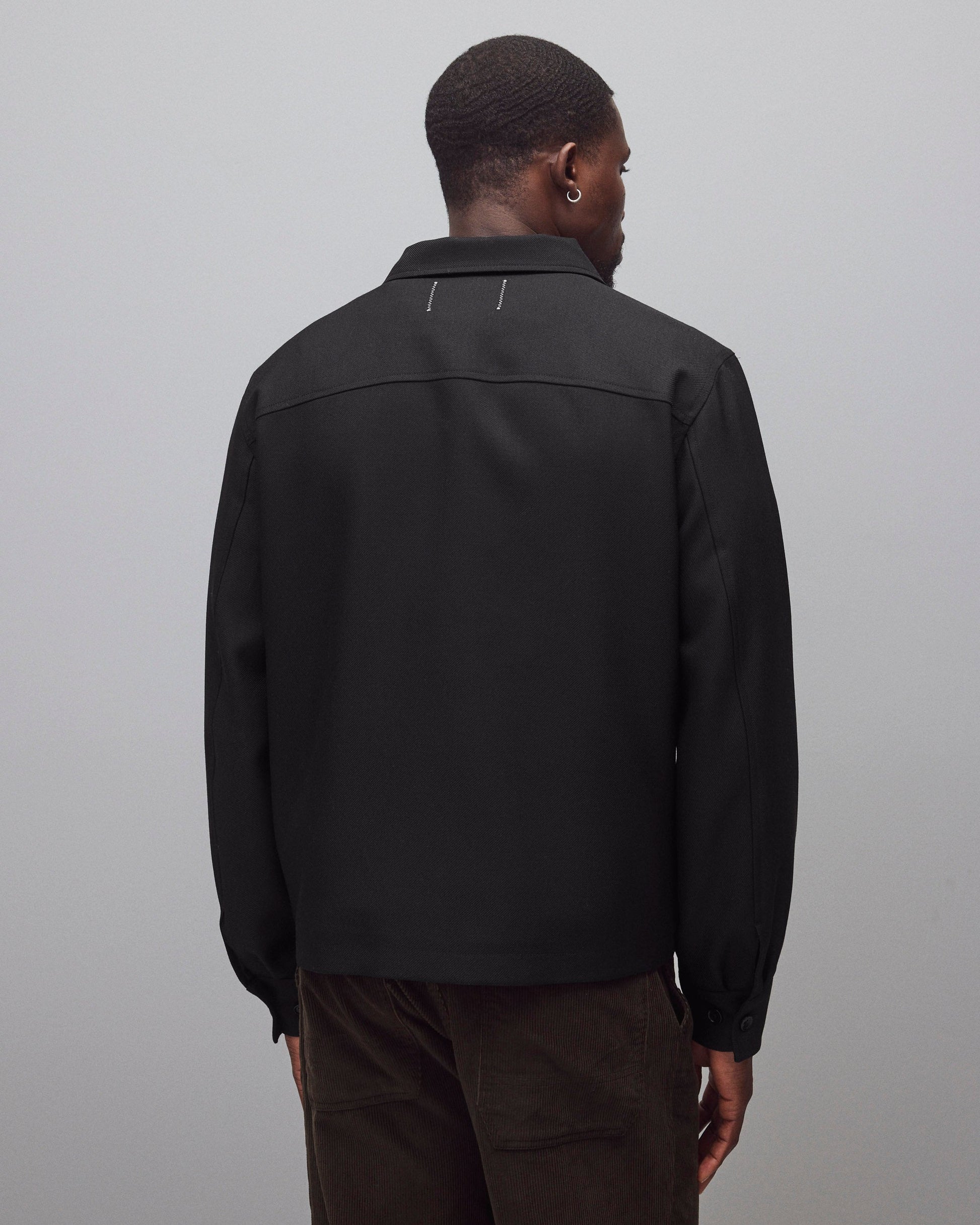 wool twill venue jacket