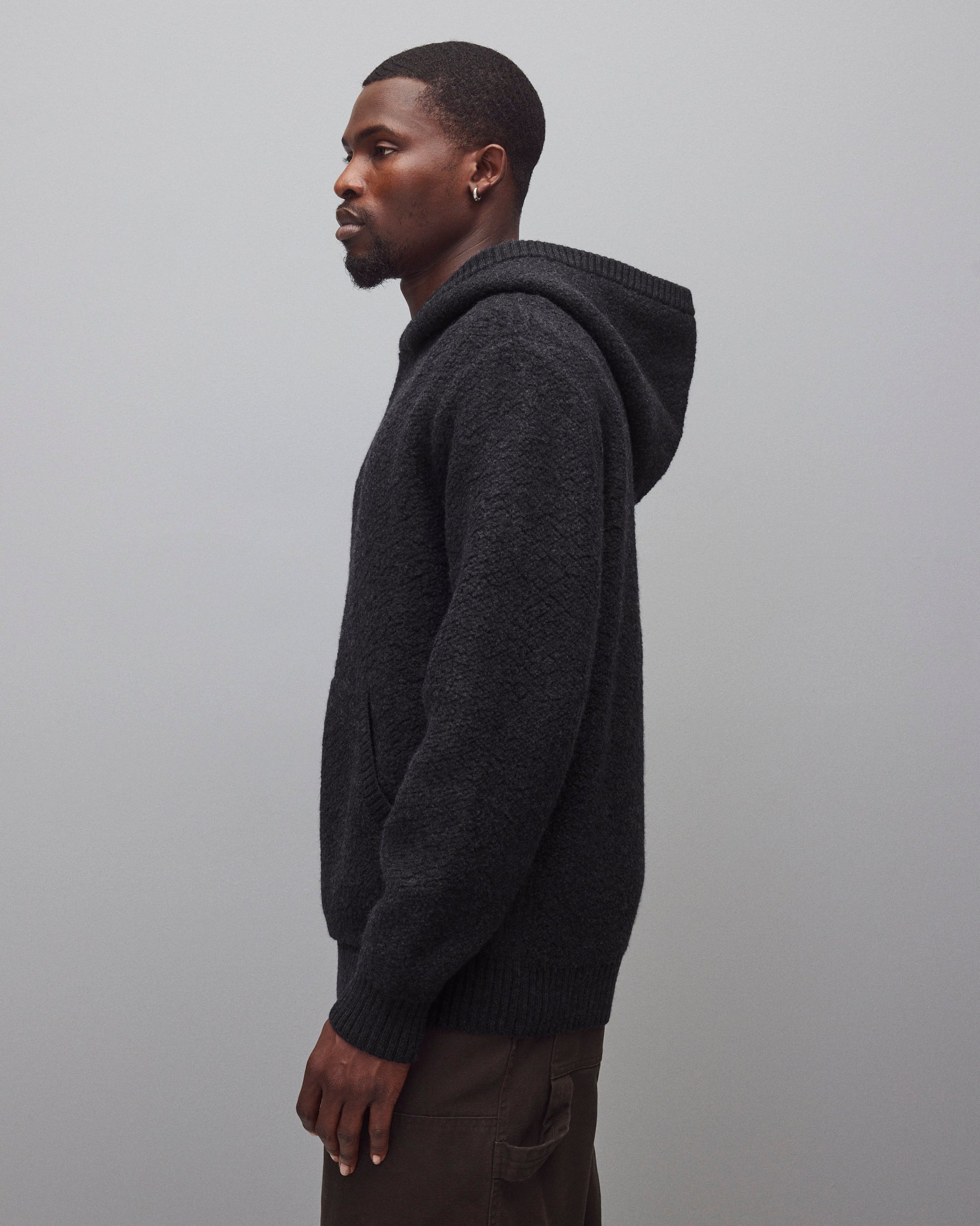 Texture Boucle Turf Hoodie