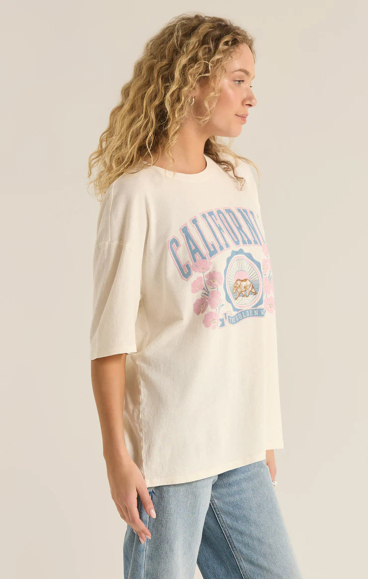 Poppy Bear Socal Tee Sea Salt