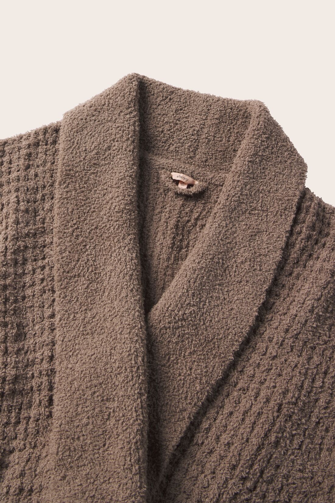 boucle waffle robe