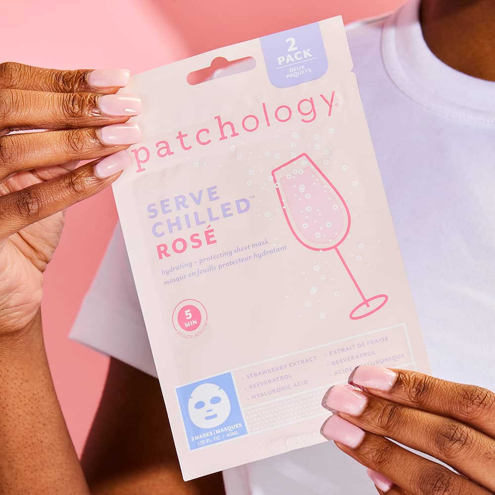 Serve chilled rose hydrating sheet mask - 2 pack