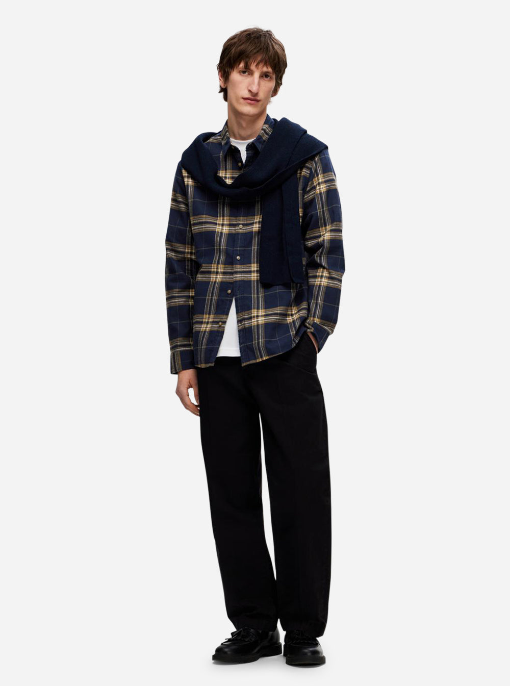 SLSSLIMOWEN Brushed Shirt