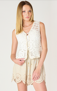 Knit Vest 7019