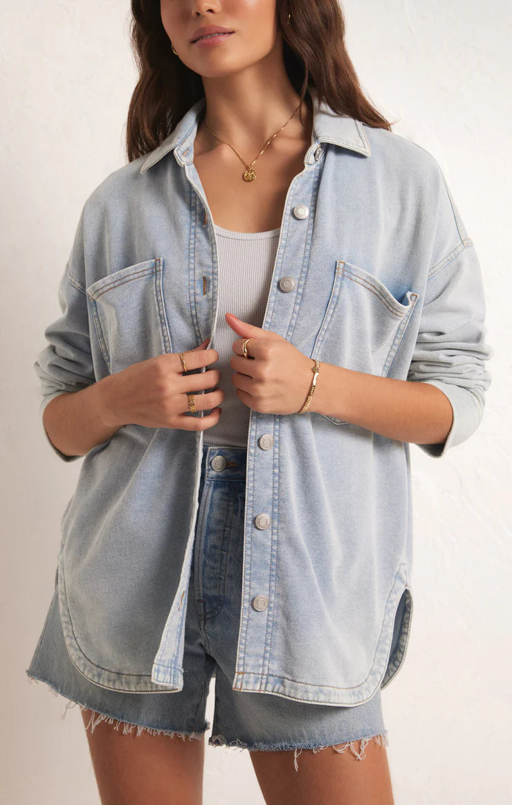 All Day Knit Denim Jacket