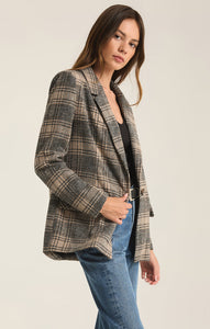 Kingston Relaxed Plaid Blazer