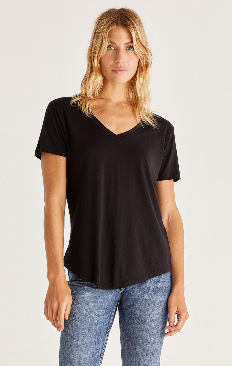 Kasey Modal V Neck Tee