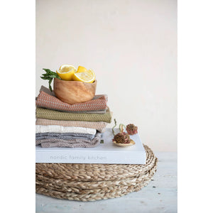 Cotton blend dish towels