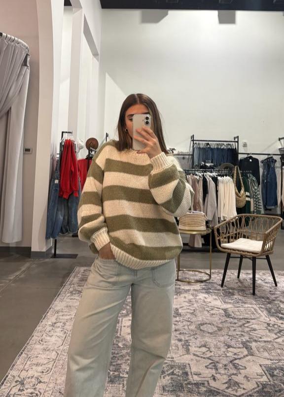 Anders Stripe Sweater