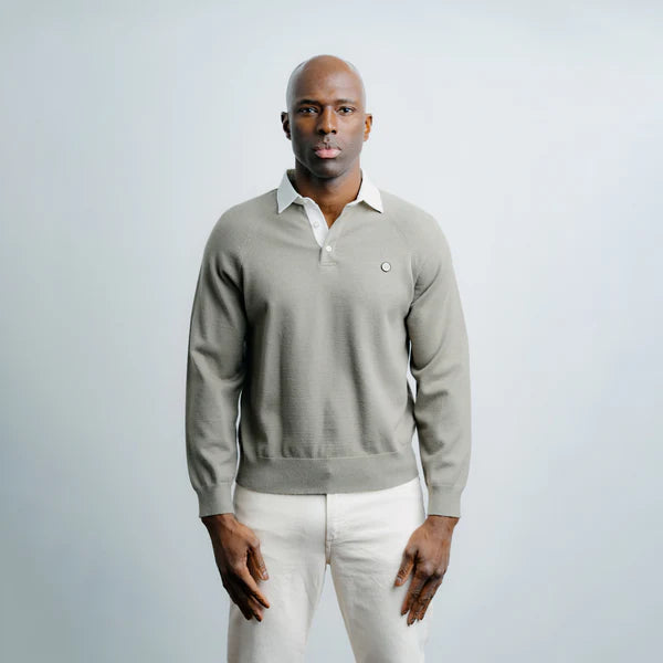 Long Sleeve Knit Rugby