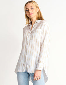 Striped Button Up 3707