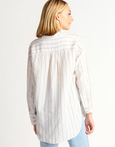 Striped Button Up 3707