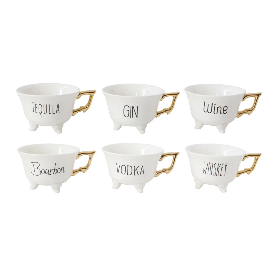 Stonware Footed Teacup
