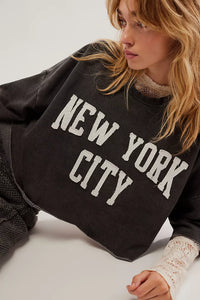 New York CropSweatshirt