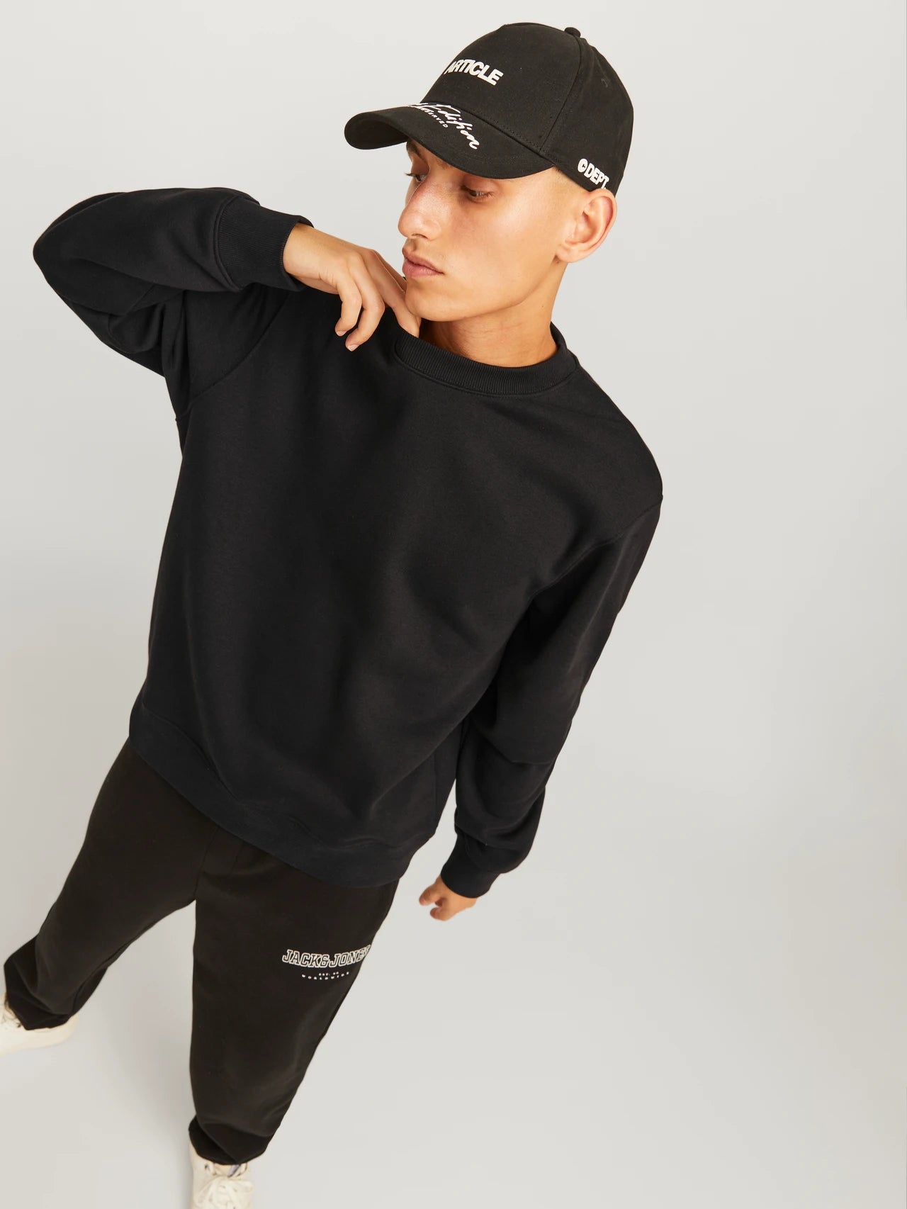 jjestar basic sweat crew