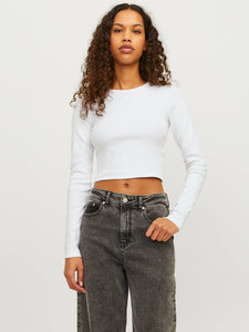 jjxfeline ls rib tee