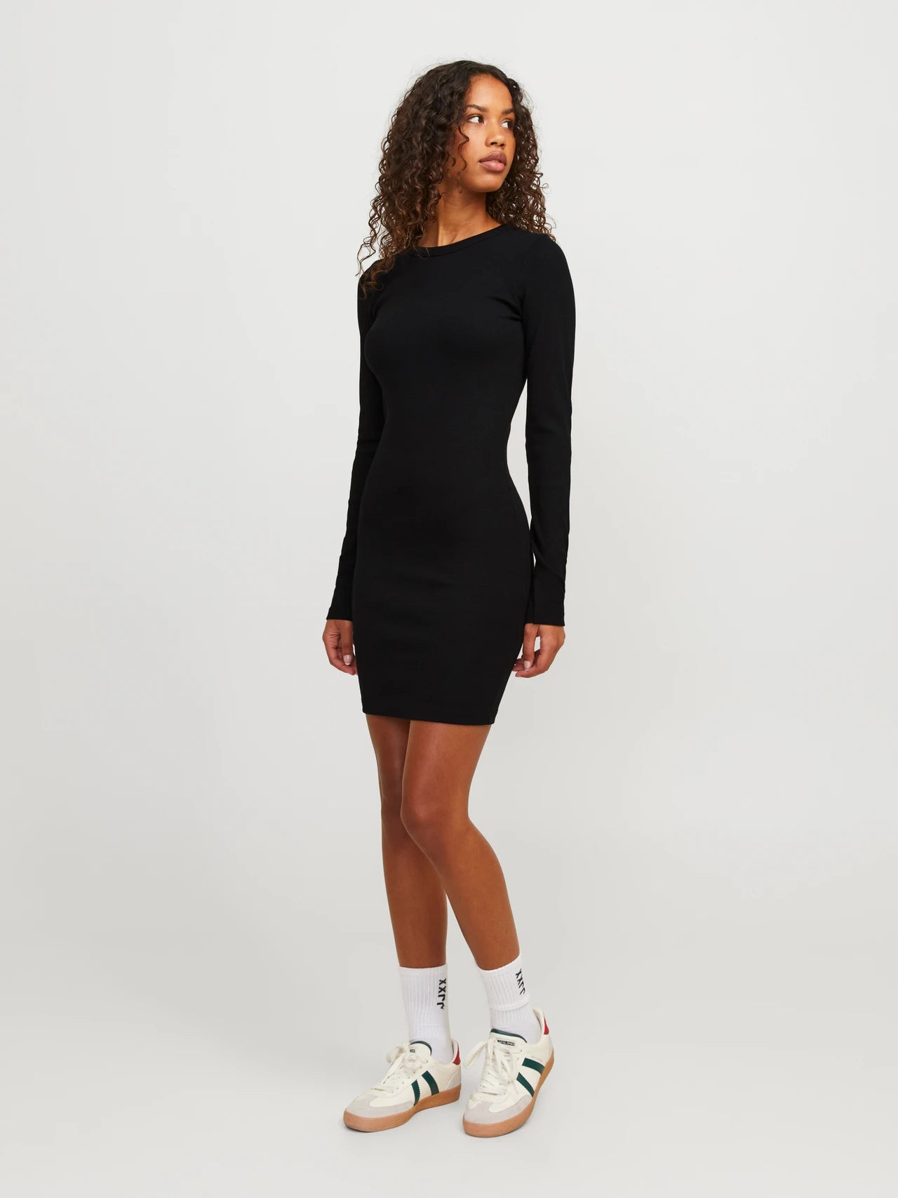 jxforest rib short dress