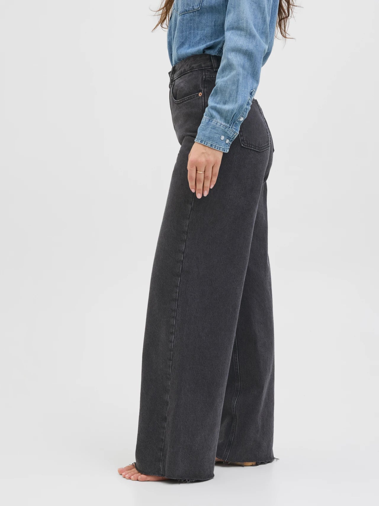 Jxtokyo Black Wide Jeans