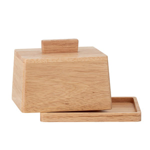Wood Butter Dish