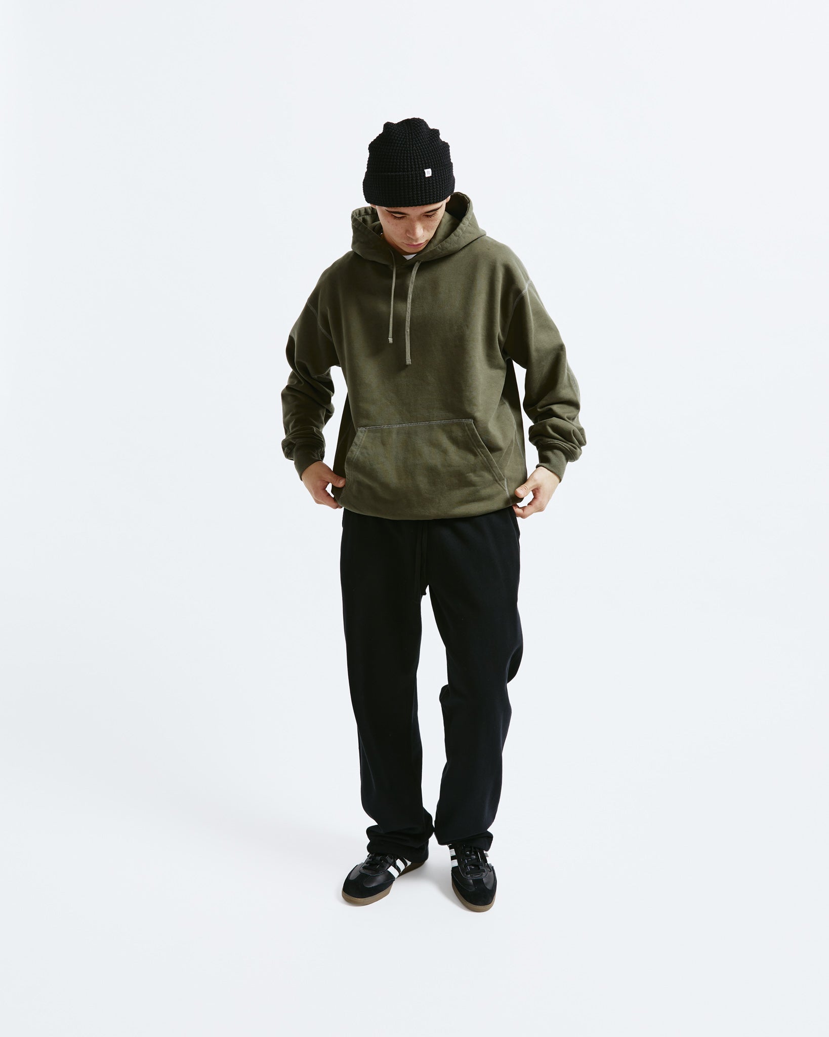 Relaxed Hoodie Mid Terry