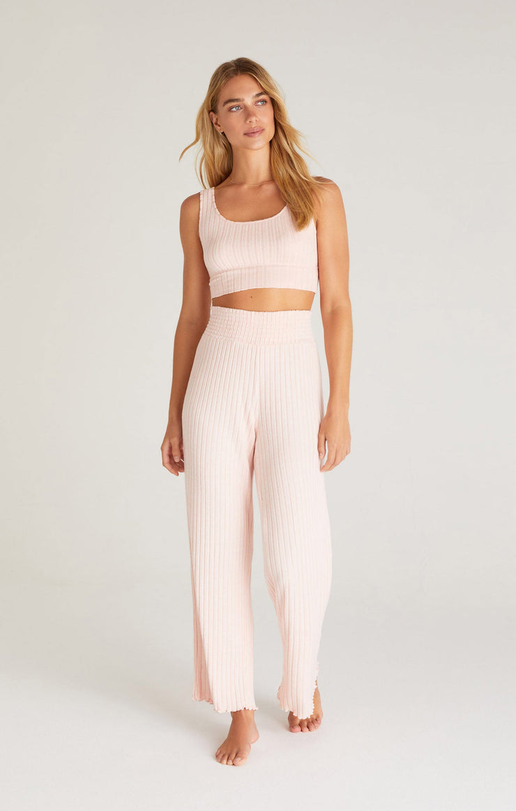 Dawn Smocked Rib Pant
