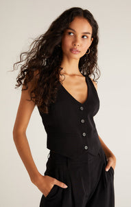Elanor Twill Vest