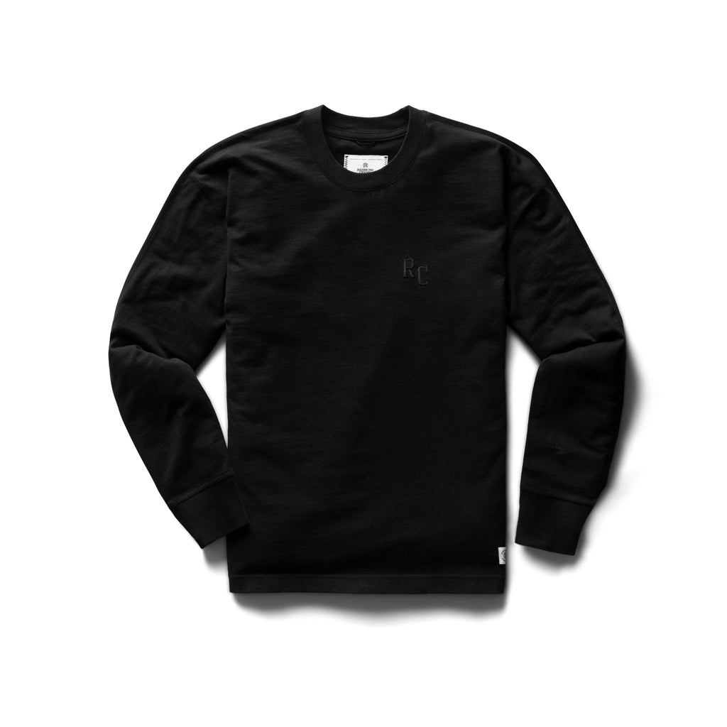Embroidered Midweight LS Tee